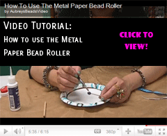 Metal Paper Bead Roller Tutorial